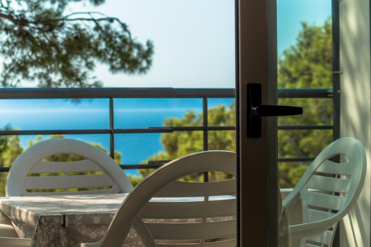 Sea View Apartments Borie Krvavica Bagian luar foto