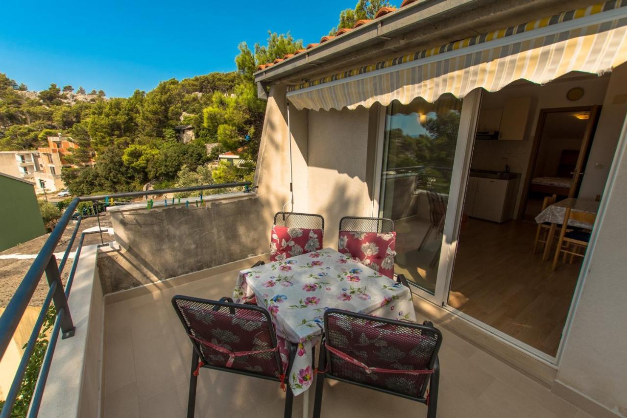 Sea View Apartments Borie Krvavica Bagian luar foto